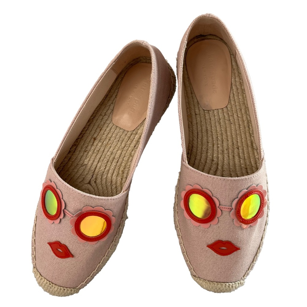 Espadrilles with Face Patches